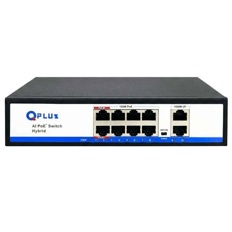 سوییچ 8 پورت POE کیو پلاس PL-PH8002G